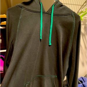 J. America charcoal lime hoodie